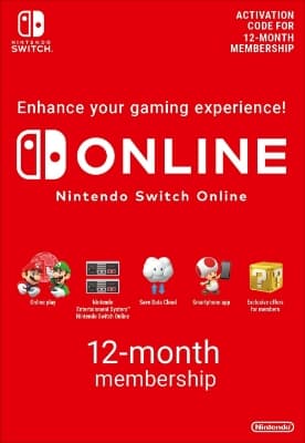 Nintendo Switch Online: 12 месяцев подписки
