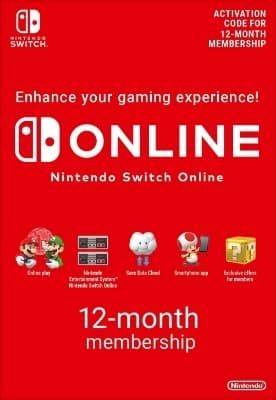 Nintendo Switch Online: 12 месяцев подписки
